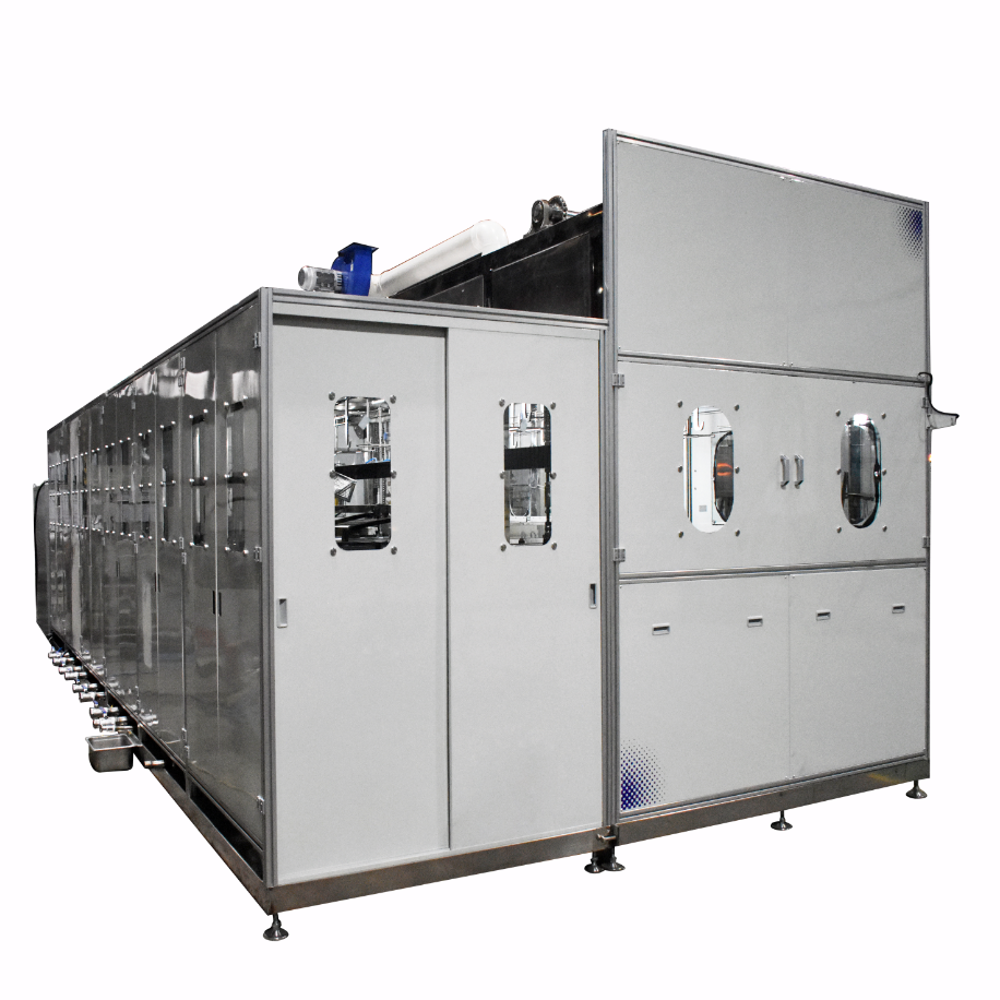 鋁件全自動多工位超聲波清洗烘干線